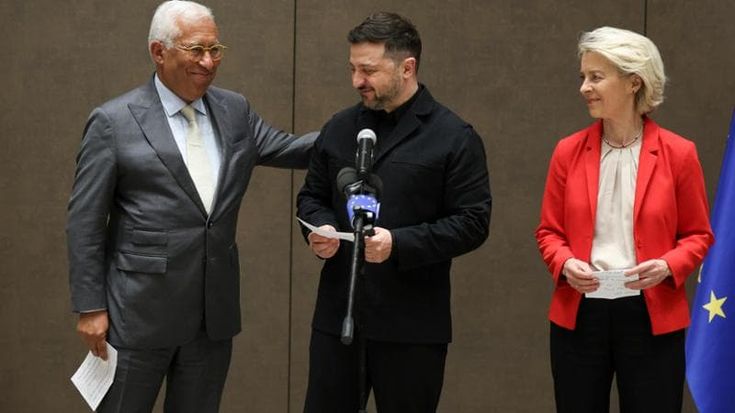 Maxi prestito all’Ucraina e cautela sull’adesione. Zelensky: siamo pronti