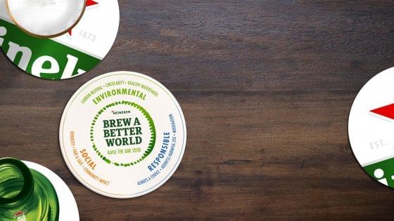 Sostenibilità, Heineken punta alla neutralità carbonica su tutta la filiera entro il 2040