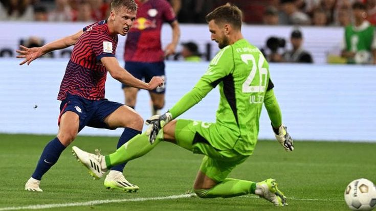 Supercoppa di Germania al Lipsia: Bayern Monaco affossato da una tripletta splendida di Dani Olmo