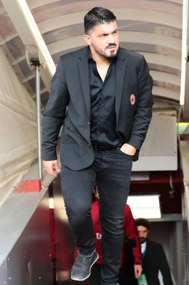 Benevento-Milan, l'esordio in panchina di Gattuso