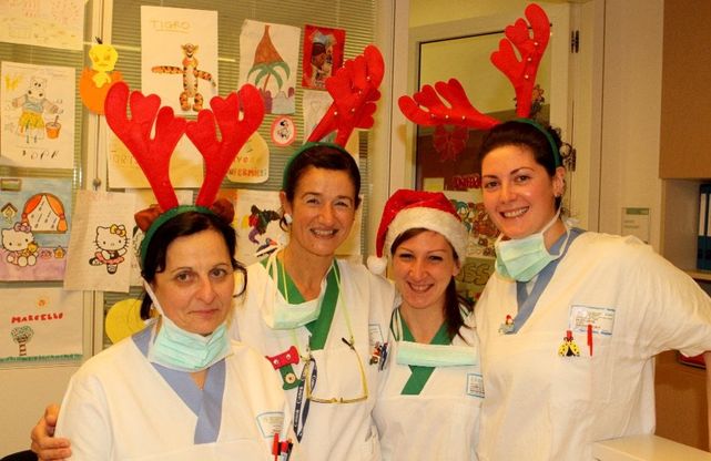 Parma, il Natale all'Ospedale dei Bambini