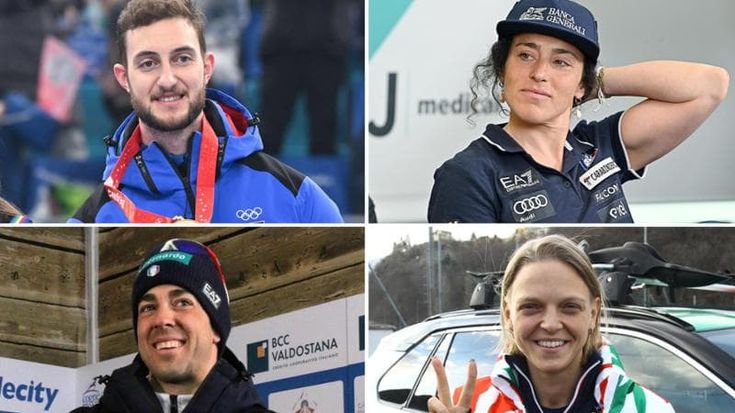 Brignone, Fontana, Mosaner e Pellegrino portabandiera: per Milano-Cortina l’Italia si fa in quattro