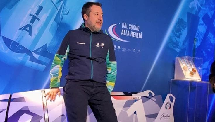 Ucraino squalificato, Lollobrigida: "Azione commovente". Salvini: "Non seguo polemiche sui caschi"