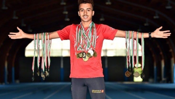 Hakim, l'atleta bergamasco che per l'Italia è ancora straniero