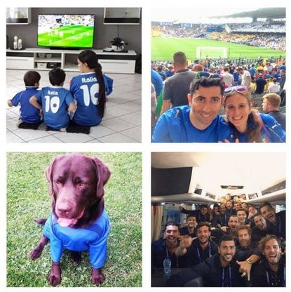 Euro 2016, Conte su Facebook: "Allo stadio con la maglia azzurra"