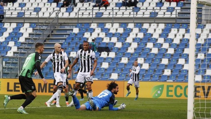 Sassuolo-Udinese 1-1: Scamacca non basta ai neroverdi, Nuytinck firma il pari