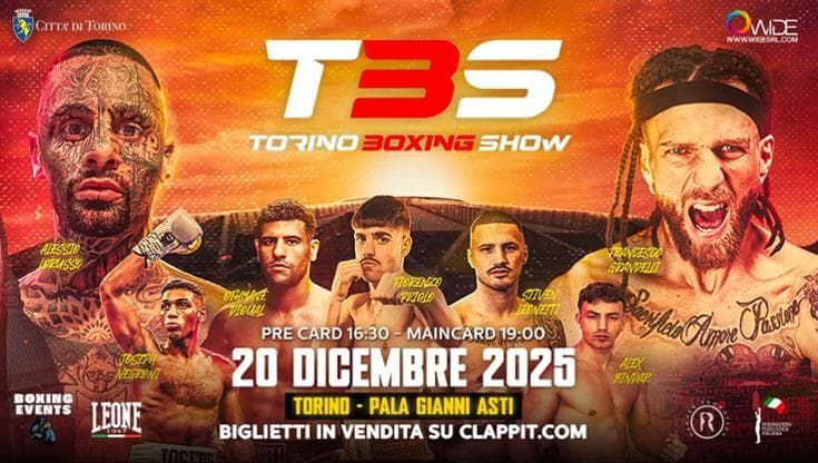 Boxe, Grandelli e Lorusso sul ring a Torino