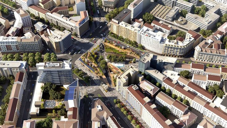 Piazzale Loreto, un’altra storia: ora il futuro si tinge di verde 