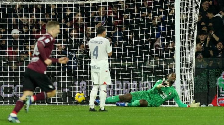 Salernitana-Milan: Tomori a terra, la papera di Maignan. Ecco cosa è successo sul 2-1 granata