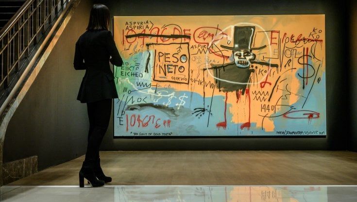 New York, asta record per Basquiat: la sua opera “italiana” venduta per 40 milioni di dollari  