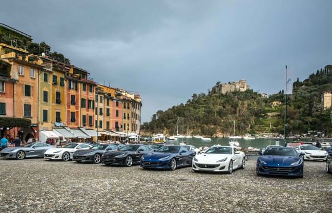 Ferrari Portofino, un tour in giro per l'Europa