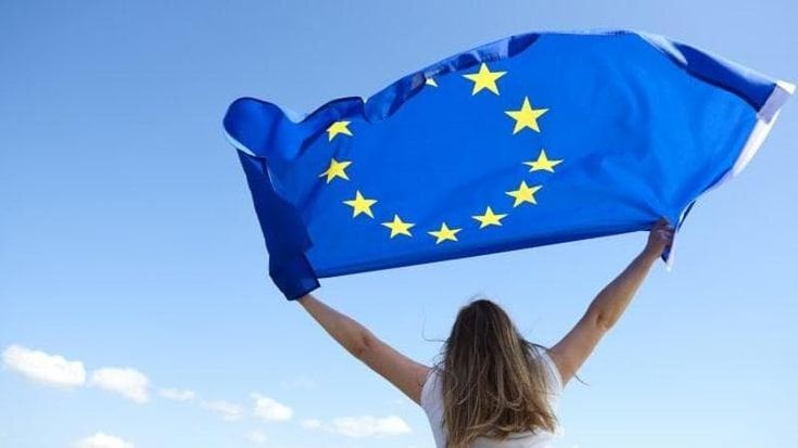 Una piazza per l’Europa, le Acli con una bandiera di venti metri per trenta