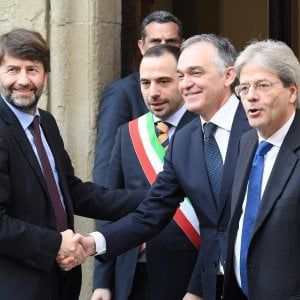 Pistoia capitale della cultura: la visita del premier Gentiloni
