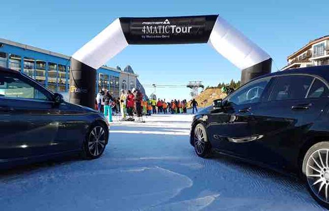 Mercedes, al via il 4Matic Tour 2018