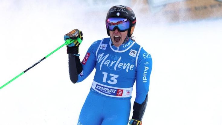 Brignone, lacrime di felicità: “Come sciare la prima volta”