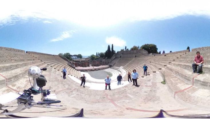 Pompei, test acustici ai teatri e all’anfiteatro del Parco archeologico