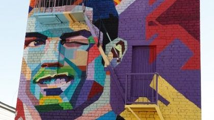 Argentina, Messi in hotel con vista su murales Ronaldo