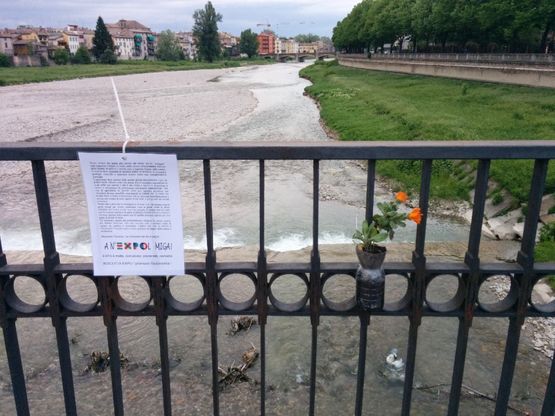 Expo , protesta sul ponte Caprazucca