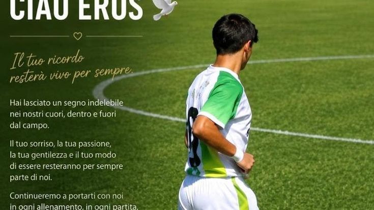 "Ti ricorderemo per sempre": i compagni di squadra salutano Eros Gagliardi, morto sul monopattino