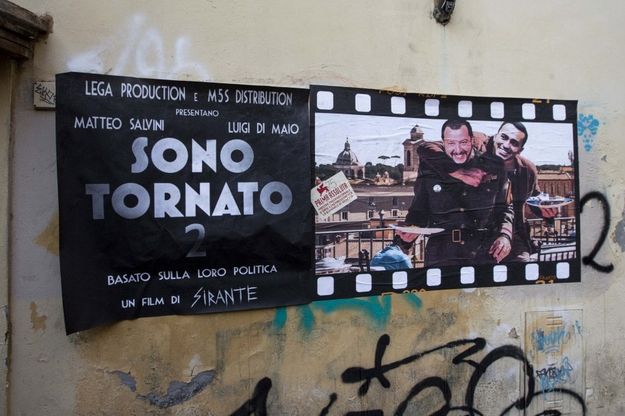 Sirante, a Trastevere l'ultimo lavoro: "Salvini e Di Maio, siamo tornati"