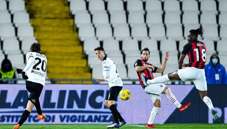 Spezia-Milan 2-0, Maggiore e Bastoni mettono a rischio il primato dei rossoneri