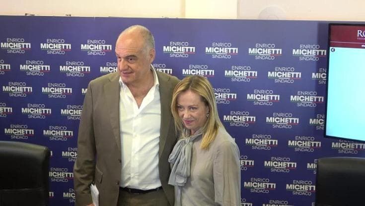 Comunali Roma, Meloni: "Valutazioni sulla validità di Michetti si sono rivelate non centrate"