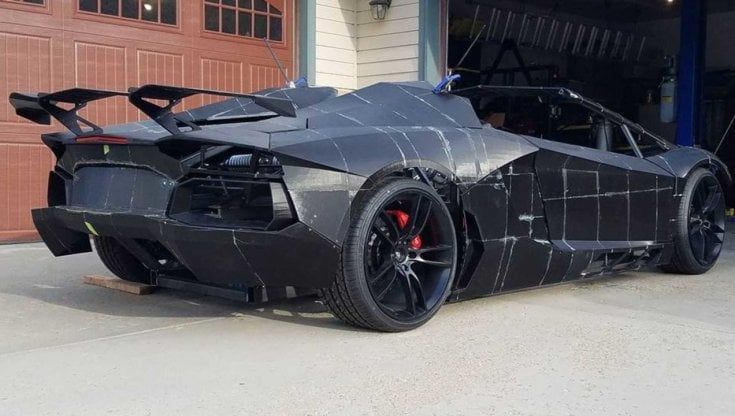  Una Aventador in 3D? Si può
