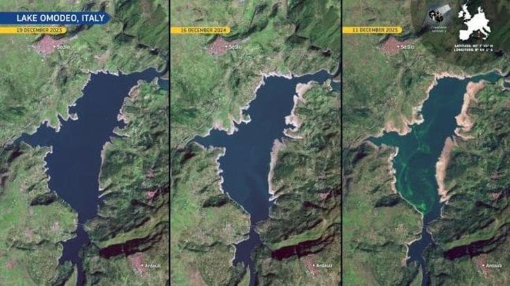 L’Italia è già in crisi idrica: dal lago dimezzato alla neve insufficiente, allarme per l’Appennino