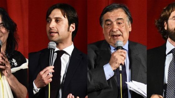 Romano presenta la lista a sostegno di Ferrandelli, Cuffaro grande assente