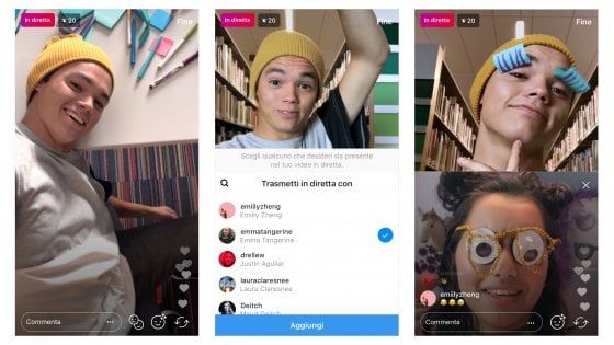 Instagram lancia le dirette video condivise con gli amici