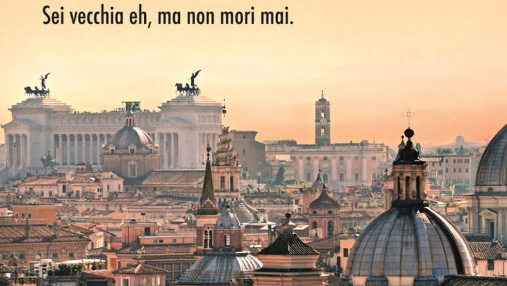 La città eterna dove si scherza anche sulla morte