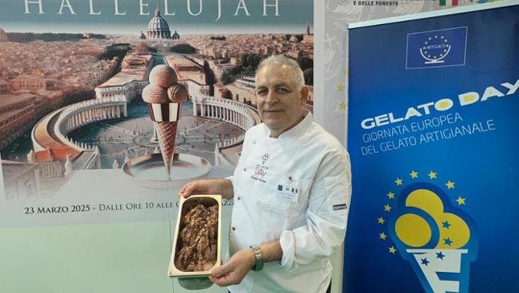 Il Giubileo ha il suo gelato: sa di gianduia e cioccolato puro