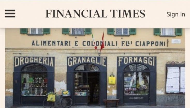 Peck e Fratelli Ciapponi, le botteghe lombarde nella top ten del Financial Times: "Tempio della gastronomia italiana"
