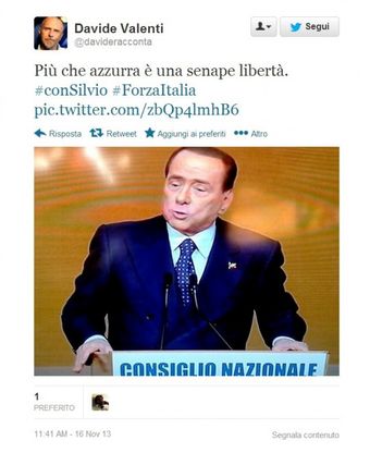 Rinascita Forza Italia, l'ironia su Twitter