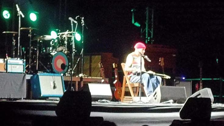 Ben Harper strega l'Anfiteatro degli Scavi di Pompei