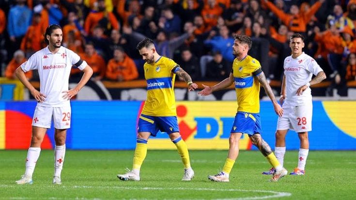 Apoel Nicosia-Fiorentina 2-1: Ikoné non basta, viola ko