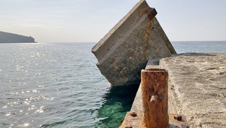 Palinuro, al via i lavori per ripristinare l’antico molo dei francesi 