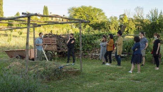 La fattoria urbana tra animali e yoga