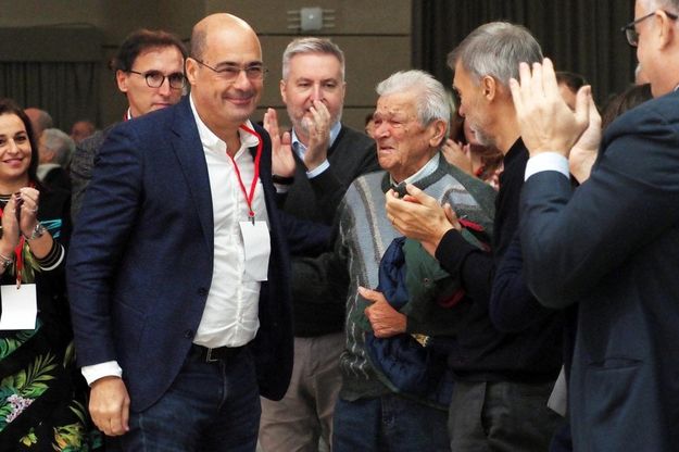 Assemblea Pd, standing ovation per il partigiano scampato alla strage di Marzabotto