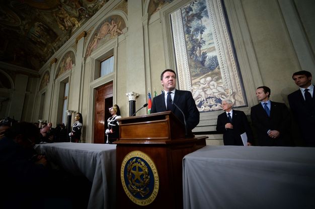 Nuovo governo, il debutto di Renzi