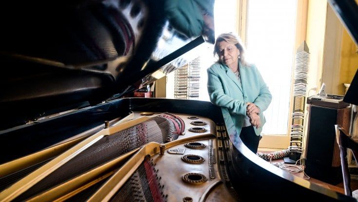 Kiki Bernasconi dona il suo piano Steinway all’Archivio di Stato di Napoli