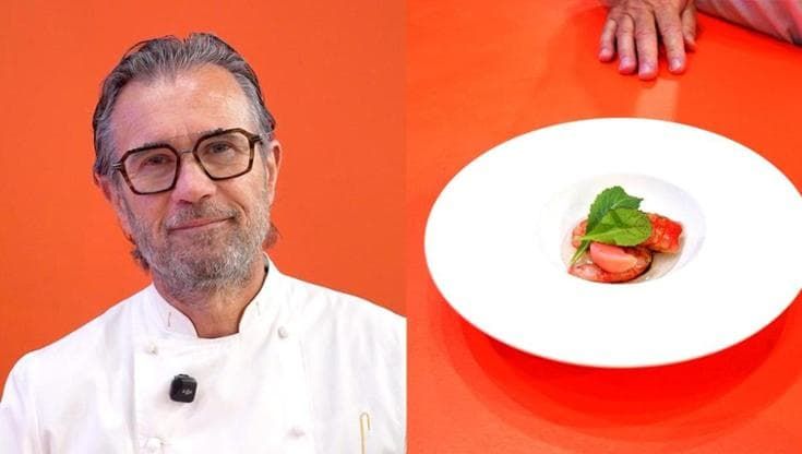 Carlo Cracco e i gamberi rossi di Sicilia: il piatto dedicato ai lettori del Gusto