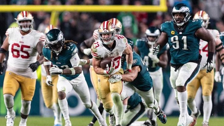 Nfl, i 49ers travolgono gli Eagles. McCAffrey e Samuel straripanti. Chiefs, che scivolone coi Packers