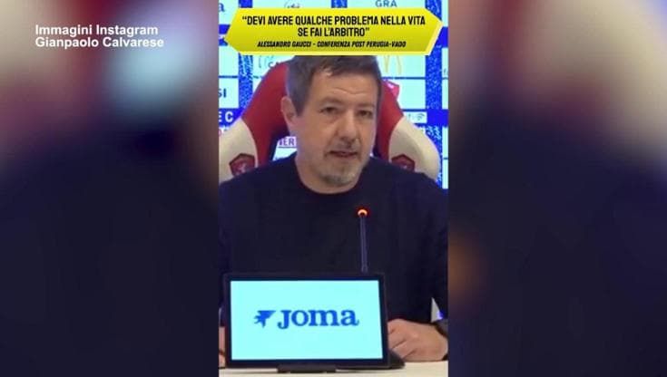 "Se fai l'arbitro hai problemi nella vita", bufera dopo le parole di Alessandro Gaucci