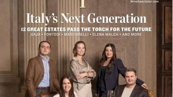 Le nuove generazioni del vino sulla copertina di Wine Spectator: i magnifici 12
