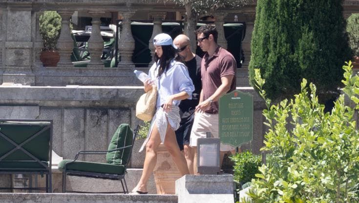 Dua Lipa, tappa al San Domenico di Taormina prima della partenza