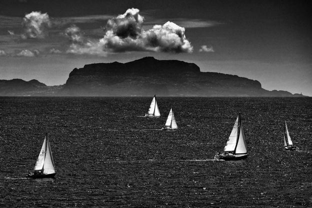 Vela e magia, lo scatto che racconta il mare di Ischia