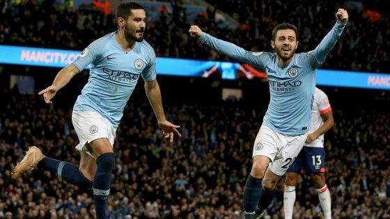 Inghilterra: il Manchester City vince e allunga, 400 vittorie per Guardiola. United-Southampton 2-2