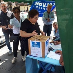 Voto sul contratto di governo, in 7.500 ai gazebo della Lega in Sicilia 
