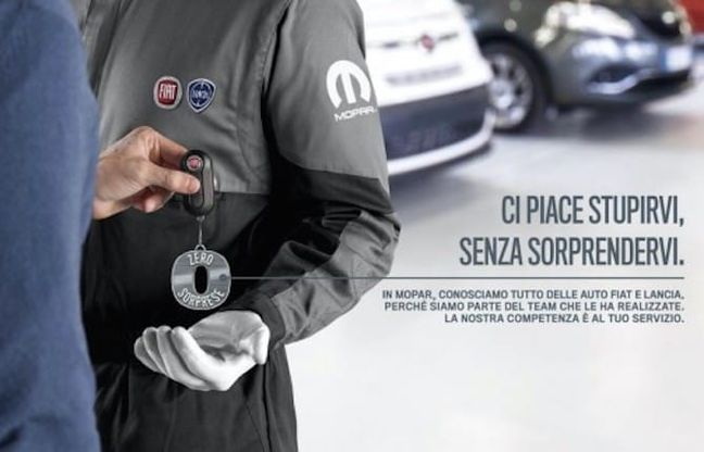 Dalla manutenzione ai prezzi, "ZeroSorprese" con Mopar